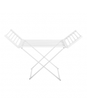 Adler | Foldable electric clothes drying rack | AD 7821 | Power 220 W | Silver/White | IP22
