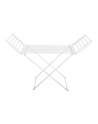Adler | Foldable electric clothes drying rack | AD 7821 | Power 220 W | Silver/White | IP22