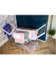 Adler | Foldable electric clothes drying rack | AD 7821 | Power 220 W | Silver/White | IP22
