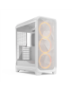 Fractal Design Meshify 3 | White RGB TG Clear Tint | Mid-Tower | Power supply included No | ATX