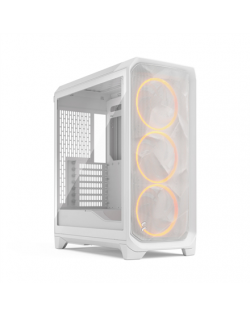 Fractal Design Meshify 3 | White RGB TG Clear Tint | Mid-Tower | Power supply included No | ATX