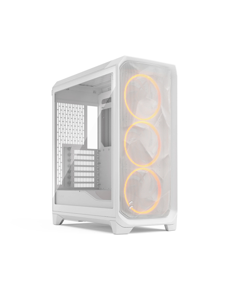 Fractal Design Meshify 3 | White RGB TG Clear Tint | Mid-Tower | Power supply included No | ATX