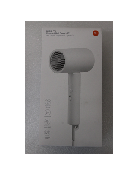 SALE OUT. Xiaomi Compact Hair Dryer H101 (White) EU | Xiaomi Compact Hair Dryer | H101 EU | 1600 W | Number of temperature setti