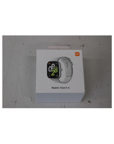 Xiaomi Redmi Watch 4 | Smart watch | GPS (satellite) | AMOLED | Waterproof | DEMO, MISING ACCESSORIES | Silver Gray