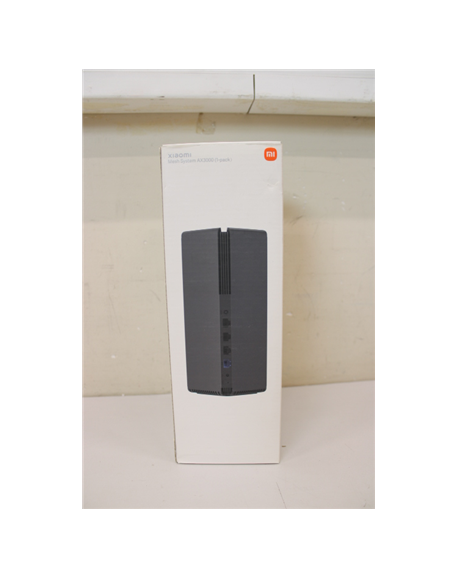 SALE OUT. Xiaomi Mesh System AX3000 (1-pack) | Xiaomi Mesh System | AX3000 (1-pack) | 802.11ax | 574+2402 Mbit/s | Ethernet LAN 