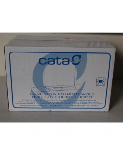 SALE OUT. CATA GT-PLUS 45 X /M Hood, Energy efficiency class C, Max 645 m³/h, Stainless Steel | CATA Hood | GT-PLUS 45 X/M | Canopy | Energy efficiency class C | Width 60 cm | 645 m³/h | Mechanical control | LED | Stainless Steel | UNPACKED, DENT CORNER