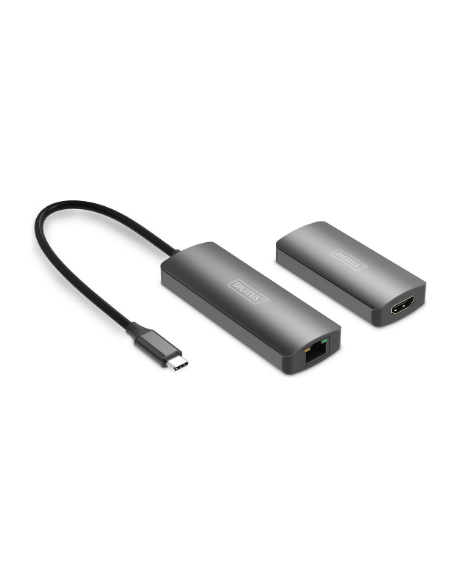 Digitus | 4K Video Extender (USB-C - HDMI), 30 m | DS-55343 | Black