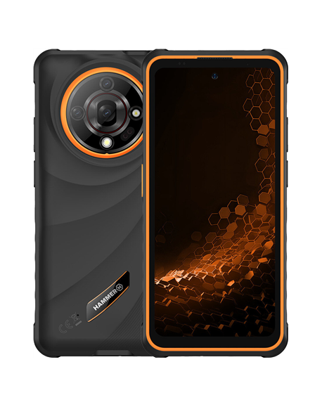 HAMMER Hammer Iron 6 (Black) DS 6.56" IPS TFT 720x1612/2GHz/128GB/6GB RAM/Android 14/microSDXC/WiFi,BT,4G | Hammer