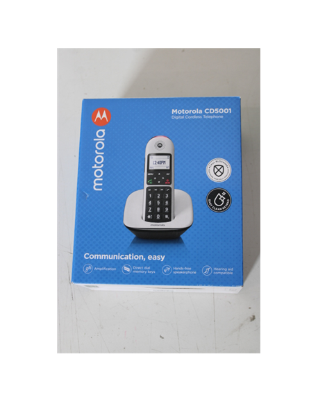 SALE OUT. Motorola CD5001 white | Motorola DAMAGED PACKAGING