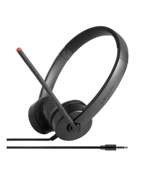 Lenovo Analog Headset Essential Stereo Black