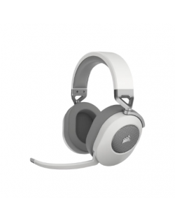 Corsair | Gaming Headset | HS65 | Wireless | Over-Ear | Microphone | Wireless | White