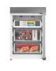 Midea Refrigerator | MDRB600MME46 | Energy efficiency class E | Free standing | Combi | Height 201 cm | No Frost system | Fridge