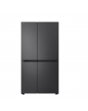 LG Refrigerator | GSBC40EPPE | Energy efficiency class E | Free standing | Side by side | Height 179 cm | No Frost system | Fridge net capacity 423 L | Freezer net capacity 241 L | Display | 36 dB | Black