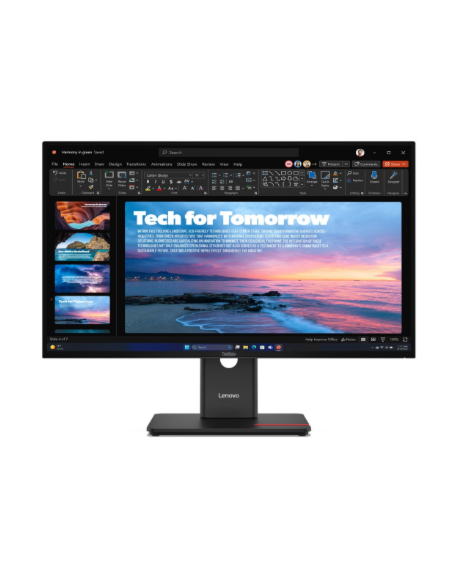 Lenovo ThinkVision | T27QD-40 | 27 " | IPS | 16:9 | 120 Hz | 4 ms | 2560 x 1440 pixels | 350 cd/m² | HDMI ports quantity 1 | Ecl