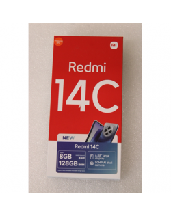 SALE OUT. Xiaomi Redmi 14C (Starry Blue) DS 6.88“ IPS LCD 720x1640/2.0GHz&1.8GHz/128GB/4GB RAM/Android 14/microSDXC/WiFi,BT/4G,MZB0HY3EU | Xiaomi Redmi | 14C | Starry Blue | 6.88 " | IPS LCD | 720 x 1640 pixels | Mediatek | Helio G81 Ultra | Internal RAM 4 GB | 128 GB | microSDXC | Dual SIM | 4G | Main camera resolution 50+2+0.08 MP | Secondary camera resolution 13 MP | Android | 14 | DEMO
