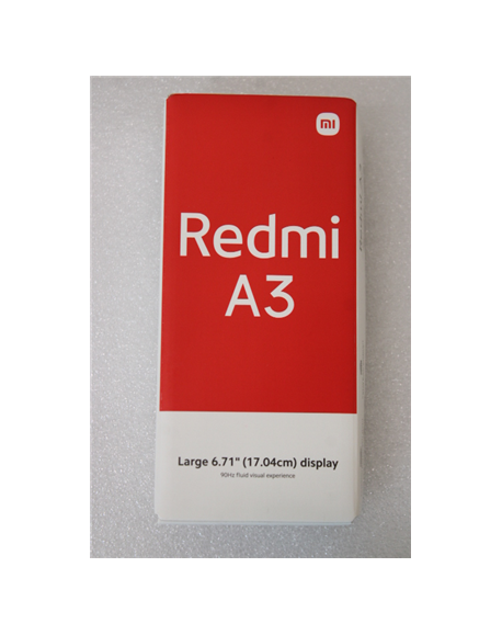 SALE OUT. Xiaomi Redmi A3 (Star Blue) Dual SIM 6.71" IPS LCD 720x1600/2.2GHz&1.6GHz/64GB/3GB RAM/Android 14/microSDXC/WiFi,BT,4G