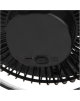 Adler Rechargeable Clip-on Desk Fan | AD 7342 | Table Fan | Black | Diameter 15.5 cm | Number of speeds 3 | Oscillation | 5 W