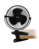 Adler Rechargeable Clip-on Desk Fan | AD 7342 | Table Fan | Black | Diameter 15.5 cm | Number of speeds 3 | Oscillation | 5 W
