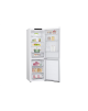 LG Refrigerator | GBV21L0ESW | Energy efficiency class E | Free standing | Combi | Height 186 cm | No Frost system | Fridge net 
