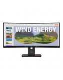 Lenovo ThinkVision | T34WD-40 | 34 " | VA | 21:9 | 120 Hz | 4 ms | 3440 x 1440 pixels | 300 cd/m² | HDMI ports quantity 1 | Eclipse black | Warranty 36 month(s)
