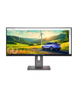 Lenovo ThinkVision | P34WD-40 | 34 " | IPS | 21:9 | 120 Hz | 4 ms | 3440x1440 pixels | 350 cd/m² | HDMI ports quantity 1 | Eclip