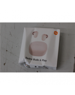 SALE OUT. Xiaomi Redmi Buds 6, Play Pink | Xiaomi Redmi Buds 6 Play | Built-in microphone | Bluetooth | Pink | DAMAGED PACKAGING