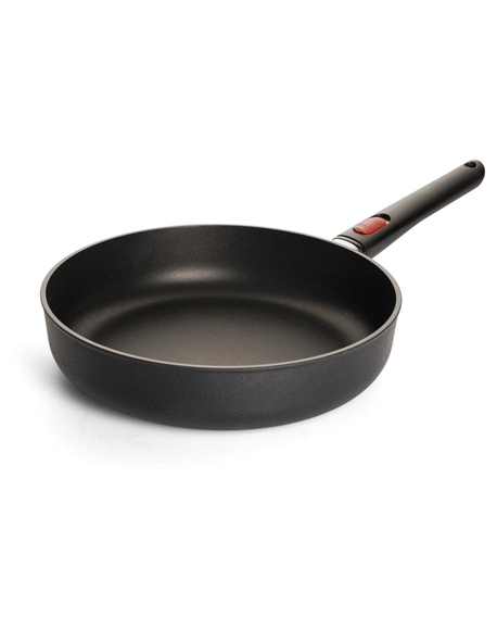 Deep cast iron pan WOLL Diamond QXREco Lite, non-stick coating, removable handle, 28 cm | Woll