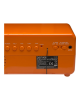Denver CR-425 retro clock radio orange | Denver