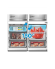 Midea Refrigerator | MDRB548MME46 | Energy efficiency class E | Free standing | Combi | Height 186 cm | No Frost system | Fridge