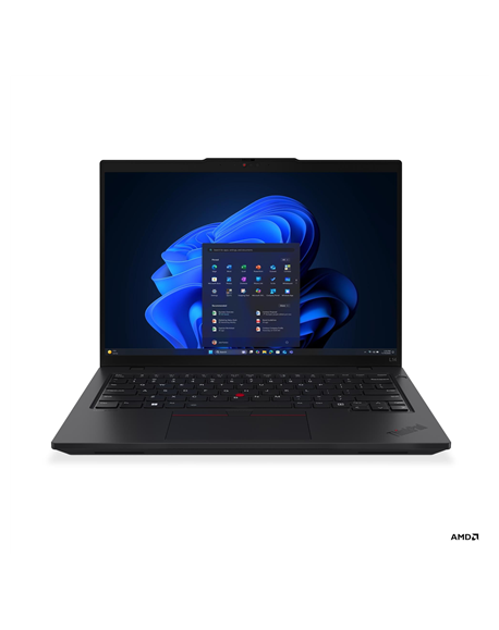 Lenovo ThinkPad L14 G6 AMD | Black | 14 " | IPS | WUXGA | 1920 x 1200 pixels | Anti-glare | AMD Ryzen 5 PRO | 215 | 16 GB | SO-D