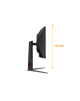 AOC CU34G4Z | 34 " | Fast VA | WQHD | 21:9 | 240 Hz | 1 ms | 3440 x 1440 pixels | 450 cd/m² | HDMI ports quantity 2 | Black