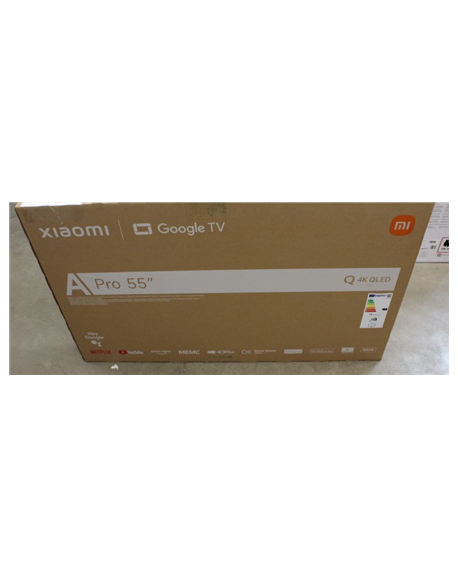Xiaomi QLED TV A Pro 2026 | 55 | Smart TV | Google TV | 4K UHD | UNPACKED, USED BATTERIES