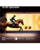 Hisense QLED TV | 85E7Q | 85 | Smart TV | VIDAA Smart | UHD | Black