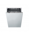 Whirlpool Dishwasher | WSIO 3T223 PCE X | Built-in | Width 45 cm | Number of place settings 10 | Number of programs 7 | Energy efficiency class E | Display | Inox