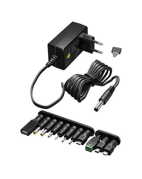 Goobay Universal Power Supply 5-15V, Max. 36W, 2.4A | 74436