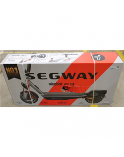 SALE OUT. Ninebot by Segway eKickScooter F3 E | Segway F3 E | eKickScooter | 1000 W | Up to 25 km/h | 10 " | 24 month(s) | Black | DAMAGED PACKAGING