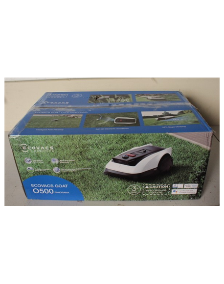 SALE OUT. Ecovacs GOAT O500 Panorama Lawn Mower, Robot, Up to 500 m², Al camera navigation, SmartEdge, White | Ecovacs | Lawn Mo