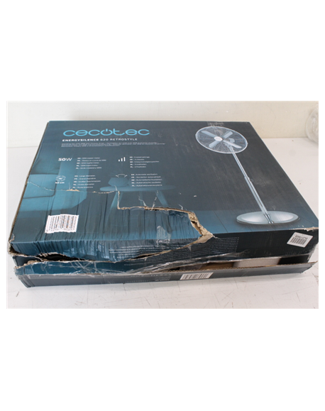 SALE OUT. Cecotec EnergySilence 620 Retrostyle stand fan | Cecotec EnergySilence 620 Retrostyle | Stand Fan | DAMAGED PACKAGING 