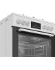BEKO Cooker | FBM62330GWDTN | Hob type Gas | Oven type Electric | White | Width 60 cm | Grilling | LED | Depth 60 cm | 72 L