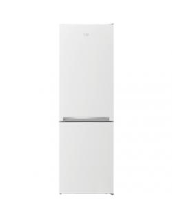 BEKO Refrigerator | RCSA366K40WN | Energy efficiency class E | Free standing | Combi | Height 185.2 cm | Fridge net capacity 223