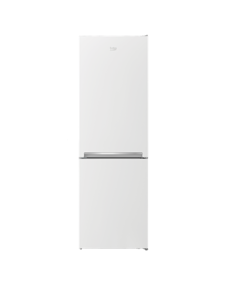 BEKO Refrigerator | RCSA366K40WN | Energy efficiency class E | Free standing | Combi | Height 185.2 cm | Fridge net capacity 223
