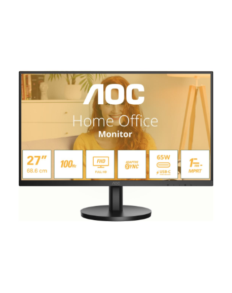 AOC 27B3CA2 27" IPS/16:9/1920x1080/250cd/m2/1ms HDMI, USB, Headphone out | AOC
