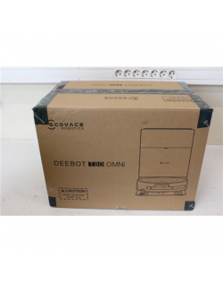 SALE OUT. Ecovacs DEEBOT T80 OMNI Vacuum cleaner, Robot, Wet&Dry, 18000Pa, TruEdge 2.0, ZeroTangle 3.0, Carpet Care, Black + Aut