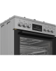 BEKO Cooker | FBMA61330GXDT | Hob type Gas | Oven type Electric | Stainless Steel | Width 60 cm | Grilling | LED | Depth 60 cm |