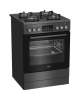BEKO Cooker | FBM62330GADSN | Hob type Gas | Oven type Electric | Grey | Width 60 cm | Grilling | LED | Depth 60 cm | 72 L