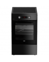 BEKO Cooker | FSM59305BDT | Hob type Induction | Oven type Electric | Black | Width 50 cm | Grilling | Depth 60 cm | 60 L