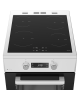 BEKO Cooker | FSM59305WDT | Hob type Induction | Oven type Electric | White | Width 50 cm | Grilling | Depth 60 cm | 60 L