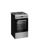 BEKO Cooker | FSM52321DXDT | Hob type Gas | Oven type Electric | Stainless Steel | Width 50 cm | Grilling | Depth 60 cm | 60 L