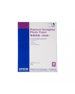 Epson Premium Semigloss Photo Paper, 25 Sheets | 250 g/m² | A2 | Photo Paper