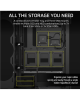 Corsair PC Case | iCUE LINK 5000T LX RGB | Black | Mid-Tower | Power supply included No